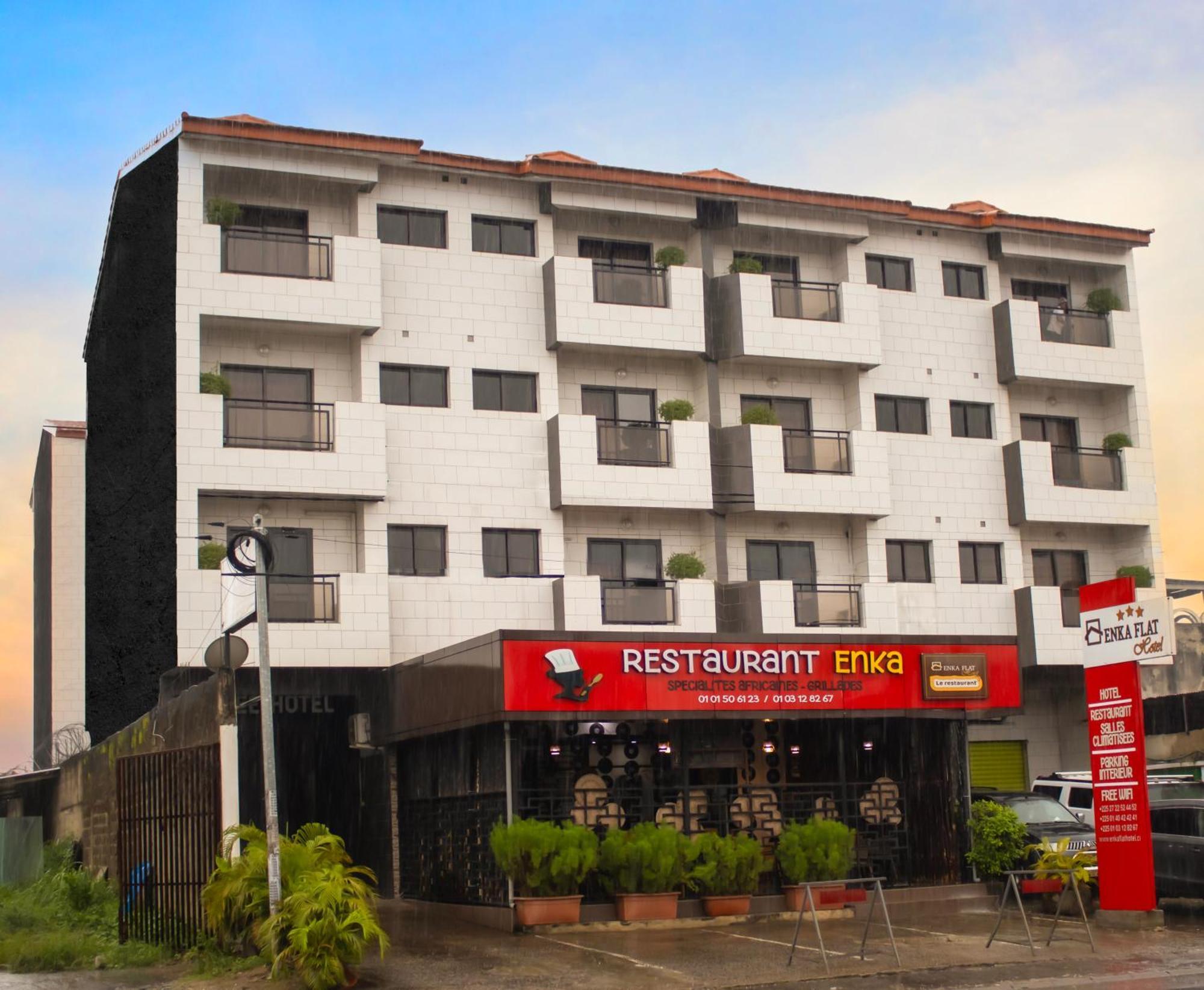 Enka Flat Hotel Abidjan Exterior foto